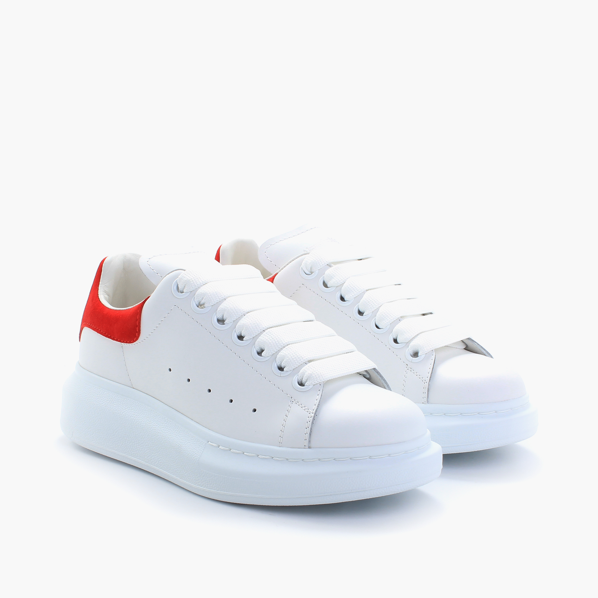 Oversized Sneaker White Red